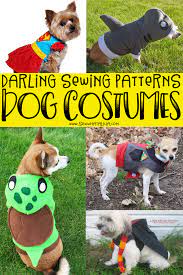 Darling Diy Dog Costumes To Sew Diy Dog Costumes Diy Dog Stuff Dog Sewing Patterns