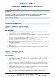 What makes a great entry level emergency management/manager resume? Emergency Management Specialist Resume Samples Qwikresume