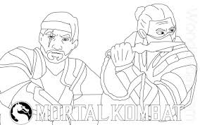 When it gets too hot to play outside, these summer printables of beaches, fish, flowers, and more will keep kids entertained. Scorpion Mortal Kombat Coloring Pages Free Printable Coloring Pages For Kids
