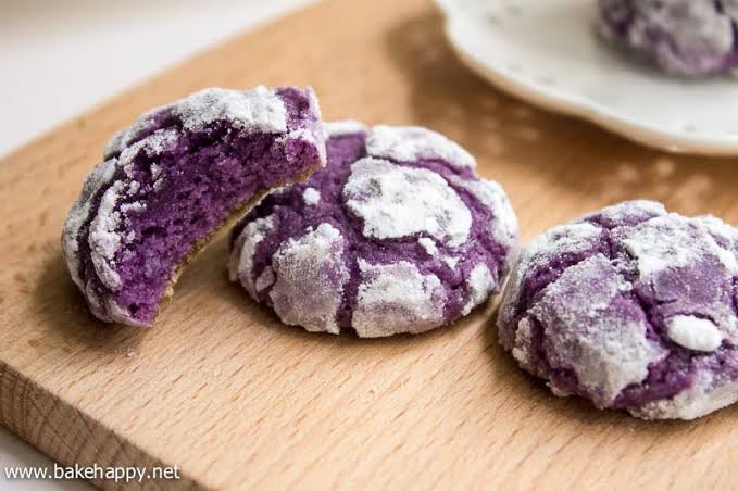 Crinckles à l’igname violette