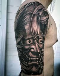 Black And Grey Tattoo Designs Half Sleeves 60 Japanese Half Sleeve Tattoos For Men Manly Design Ideas Half Sleeve Tattoo Half Sleeve Tattoos Designs Tattoo Sleeve Men