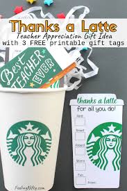 Jins color your own starbucks gift card holder. 4 Easy Thanks A Latte Teacher Appreciation Gift Ideas Free Printables