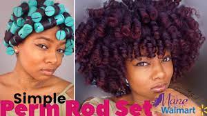 My choice is to use a setting lotion for slight hold, a cream based product for moisture and softness and a. Simple Perm Rod Set Night Routine Natural Hair Updated The Mane Choice Pink Lemonade Coconut Youtube