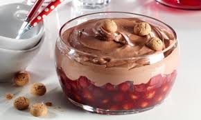 Schoko Kirsch Dessert Mit Amarettini Rezept Dessert Einfacher Nachtisch Kirsch Dessert