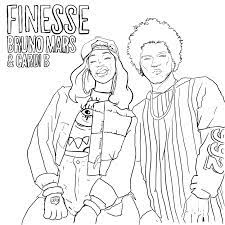 Each printable highlights a word that starts. Cardi B And Bruno Mars Coloring Page Free Printable Coloring Pages For Kids