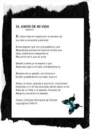 El Amor De Mi Vida Poema En Acrostico Amor De Mi Vida Poemas Te Amo Como Eres