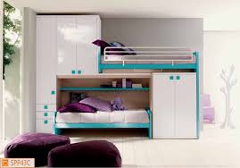 Letto a castello sfalsato in ciliegio e acciaio con scala movibile sui due lati in base alle esigenze (186cm altezza; Abuz Unde UrÄƒ Letto A Castello Sfalsato Amazon Proprint Ro