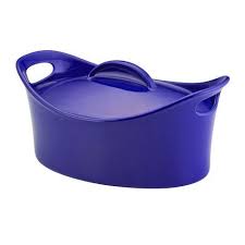 Rachael Ray 4 25 Quart Stoneware Covered Oval Casserole Shopko Baked Dishes Stoneware Easy Healthy Cooking