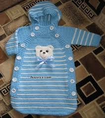 Yeni Dogan Orgu Bebek Uyku Tulumu Resimli Yapim Asamali Nazarca Com Bebek Uyku Tulumlari Baby Knitting Patterns Bebek Tulumlari