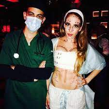 Spending Time On Pinterest Never Disappoints Here Are Some Hilarious Diy Hallowe Scary Halloween Costumes Halloween Costumes Friends Doctor Halloween Costume
