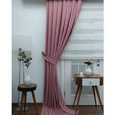 Çok ucuza pratik perde dikimi. Tac Fon Perde Soft Kumas Ekstraforlu Duz Dikis Pudra Fiyati