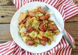 You'll be done cooking dinner in hardly any time at all and meal will be delicious. Cabbage And Sausage Skillet Barefeet In The Kitchen