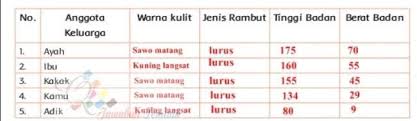 We did not find results for: 1 Amatilah Keragaman Fisik Dalam Keluargamu 2 Lengkapi Tabel Berikut Sesuai Hasil Brainly Co Id