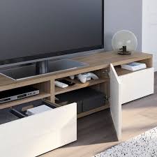 Besta Tv Unit Walnut Effect Light Gray Selsviken High Gloss White 70 7 8x16 1 2x15 3 8 Learn More Ikea In 2020 Tv Bench Tv Unit Ikea Tv Unit