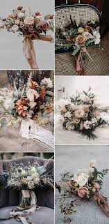 Apr 19, 2021 · jazz them up with fresh flowers, dried stems, or ribbons and use them as vessels to be carried by your flower girls, to house wedding favors, to be filled with stationery, to gather floral. Top 20 Boho Chic Wedding Bouquet Ideas For Fall 2021 Oh Best Day Ever Boho Chic Wedding Bohemian Wedding Flowers Bouquet Boho Chic Wedding Dress