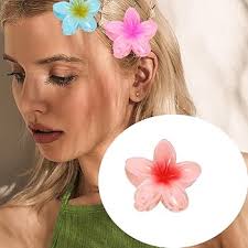 5 Pezzi Fermaglio Donna, Fermaglio Per Capelli a Fiore, Fermagli Per  Capelli Antiscivolo a Forma Di Fiori, Claw Clip Hair Clip, Mollette Capelli  ...