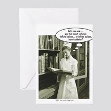 Thank you notes for nurses. Funny Nurse Greeting Cards Cafepress