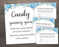 5×7″ gold unicorn guess how many. Blue Baby Shower Games Candy Guessing Game Guess How Many Etsy Candy Guessing Game Blue Baby Shower Blue Baby Shower Game