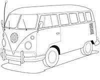 Vw bus is the second line of the motor vehicle presented by the german car manufacturer volkswagen, in 1950. Bulli Bus Malvorlage Coloring And Malvorlagan