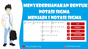Check spelling or type a new query. Menyederhanakan Bentuk Notasi Sigma Youtube