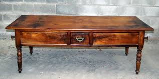 Reclaimed wood carved coffee table. A Stunning Antique Cherry Wood Coffee Table 562789 Sellingantiques Co Uk