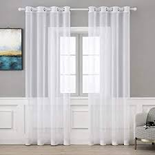 Maybe you would like to learn more about one of these? Dreaming Casa Rideaux Voilages Blanc Translucide Lin Naturel Voile De Fenetre Rideaux Occultant A Oe Decorative Window Treatments Curtain Lights Cheap Curtains