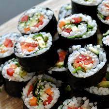 Vegan Sushi Recipe This Healthy Table Recipe Vegetarian Sushi Recipes Sushi Recipes