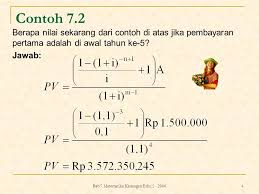 30 Contoh Soal Anuitas Dalam Matematika Kumpulan Contoh Soal