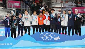 Relay races are games where equal teams race to achieve a task. Short Track Speed Skating At The 2020 Winter Youth Olympics Mixed Noc Team Relay Wikipedia
