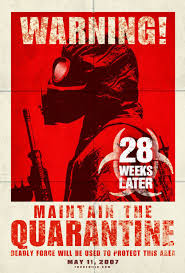 Now Playing 28 Weeks Later 2007 Zombie Movies Movie Posters Scary Movies