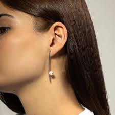 Collar Minimalista con Perla y Jazmín en Plata 925