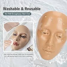 CHADWICK 5D Makeup Practice Face Board, Silicone Mannequin, Reusable  Beginner Eye Practice for Makeup Artists, Girl's Gift or Professionals  (Golden Wheat) : Buy Online at Best Price in KSA