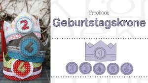 Der käuferschutz ist deine absicherung, wenn eine ware nicht ankommt, beschädigt ist oder nicht der beschreibung entspricht. Geburtstagskrone Freebook Anleitung Schnitt