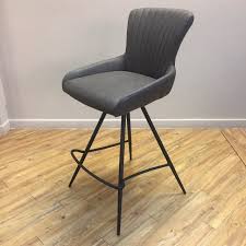 Check spelling or type a new query. Buy Grey Faux Leather Bar Stool Online Julia Jones