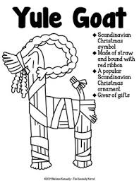 Halloween coloring pages thanksgiving coloring pages color by number worksheets color by numbber addition worksheets. The Tomte And The Yule Goat By The Kennedy Korral Tpt