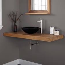 vessel sink bathroom