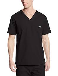 Cherokee Mens Originals V Neck Scrubs Shirt