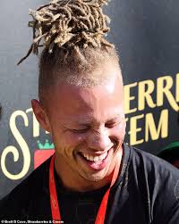 Love Island's Josh Denzel parties with N-Dubz star Dappy at Strawberries &  Creem Festival