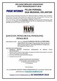 Permohonan jawatan kosong mardi berikut merupakan maklumat iklan jawatan koson… written by admin khai december 26, 2020 add comment edit. Iklan Jawatan Pusat Internet Malaysia Kerja Kosong Kerajaan