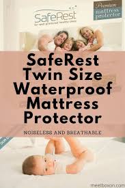 Saferest's premium mattress protector combines waterproof and allergen protection with cotton terry comfort. Saferest Twin Size Waterproof Mattress Protector Mattress Protector Waterproof Mattress Mattress