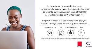 We did not find results for: Edgars We Are Here To Support You Now You Can Pay Your Edgars Thank U Account Using Any Of Our Payment Channels Your Banking App You Can Pay Your Account