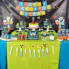 Science Party Decorations Science Birthday Decorations Mad Etsy Science Party Decorations Mad Scientist Party Science Birthday Party Ideas