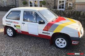 We did not find results for: Racecarsdirect Com 1985 Vauxhall Nova Corsa Historic Rally Car 1300