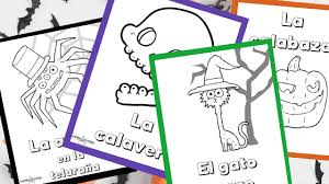 13 full color pages of halloween vocabulary with a pronunciation guide for your students3 worksheets to reinforce the vocabulary words6 c Halloween Printables In Spanish For Kids Bilingual Beginnings
