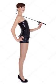 Dominatrix woman with whip Stock Photo by ©eddiephotograph 1199172