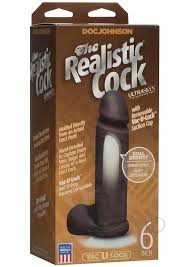 Buy The Original Realistic Cock UR3 Dildo 6 Inch Black | Jack and Jill Adult