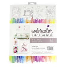 Get free printable coloring pages for kids. Prima Marketing Watercolor Coloring Book 24 8 X 10 Inch Frameable Pages Other Multicoloured 20 8x26x1 32 Cm Buy Online In Bahamas At Bahamas Desertcart Com Productid 48181615