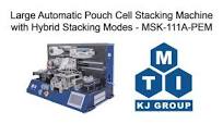 Large Automatic Pouch Cell Stacking Machine with Hybrid Stacking Modes - MSK 111A PEM