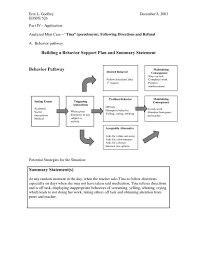 Positive Behavior Support Plan Document Sample Behavior Support Plans Positive Behavior Support Behavior Supports