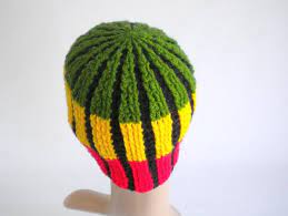 Rasta Beanie Hat Rasta Clothing Skull Fit Beanie Rasta Etsy In 2021 Rasta Clothes Rasta Colors Rasta